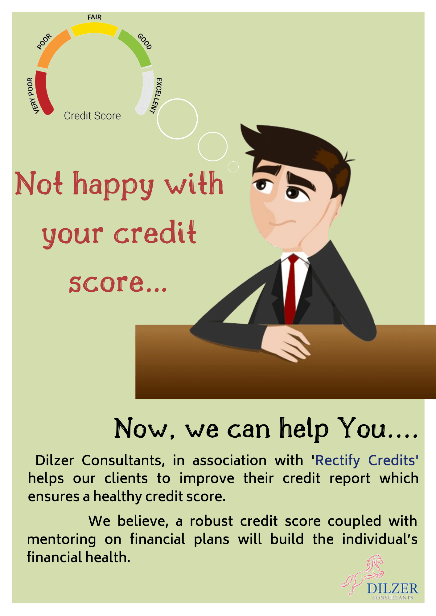 Not happy with your credit score?